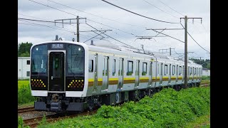 日光線・宇都宮線向け E131系600番台TN3編成 新津出場試運転@2021.8.18