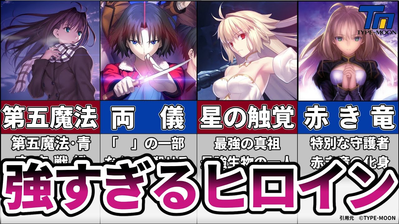 Type-Moon Commentary] Stronger than the main character!? The