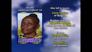 Rosalie Wilfred long