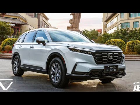 New 23 Honda Cr V Plug In Hybrid Next Generation 3 Row Family Suv Youtube