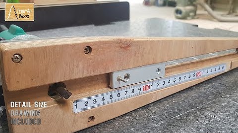 Adjustable circle cutting jig for router  // 다양한 크기의 원을 만드는 루터 지그