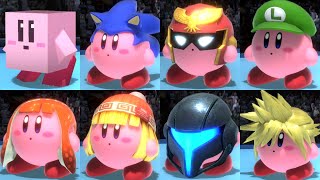 Super Smash Bros Ultimate - All Kirby Hats and Powers (All DLC Included)