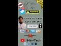 Are we safe online? || security tips to be safe on the internet || 1Min-TECH