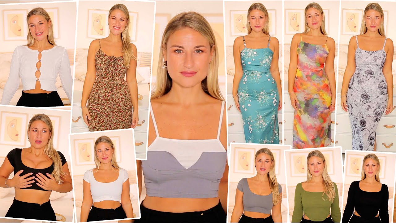TRY ON HAUL: Chiquita triunfada el pedido a YESSTYLE necesitáis el vestido de MODA y ESTOS CROP TOPS