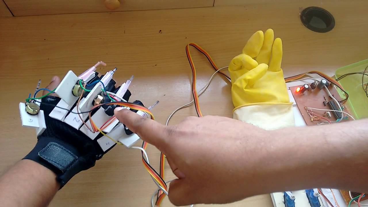 How to make Robotic Hand using servo motors Engineering Major Project ...