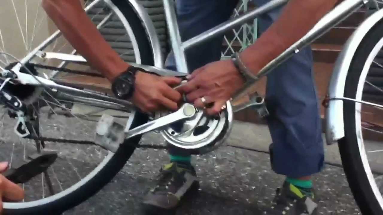 自転車チェーン直し方講座 Youtube