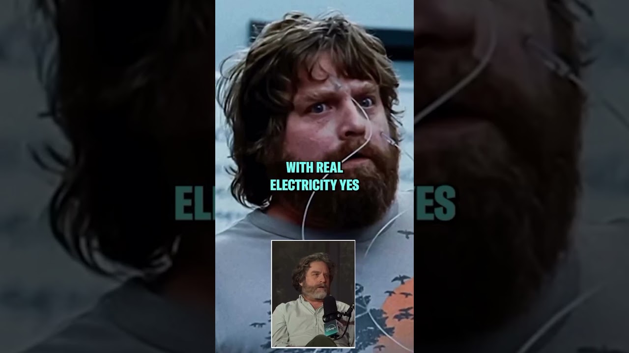 Zach Galifianakis ASKED To Be Tased In the Face In that 'The Hangover' Scene?!