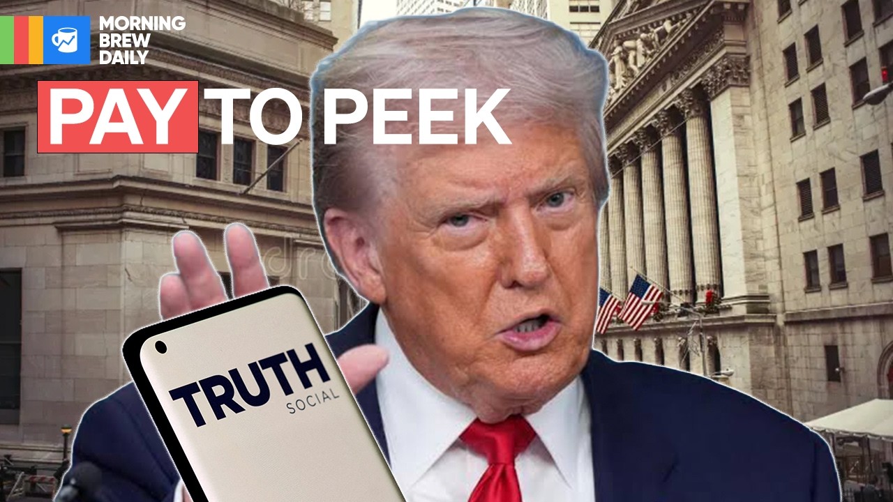 Trump Media sells instant access to Truth posts causing Wall St. frenzy