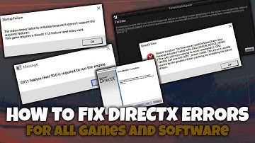 How to Fix Directx Error for All Games | Directx 11/12