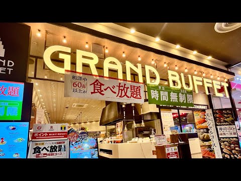 DINNER@BUFFET RESTAURANT|Joys Life In Japan #food #restaurant #asia #buffet