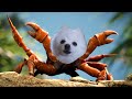 꽃개춤 (꽃게춤) 강아지 리믹스 Crab Rave - Dog Remix