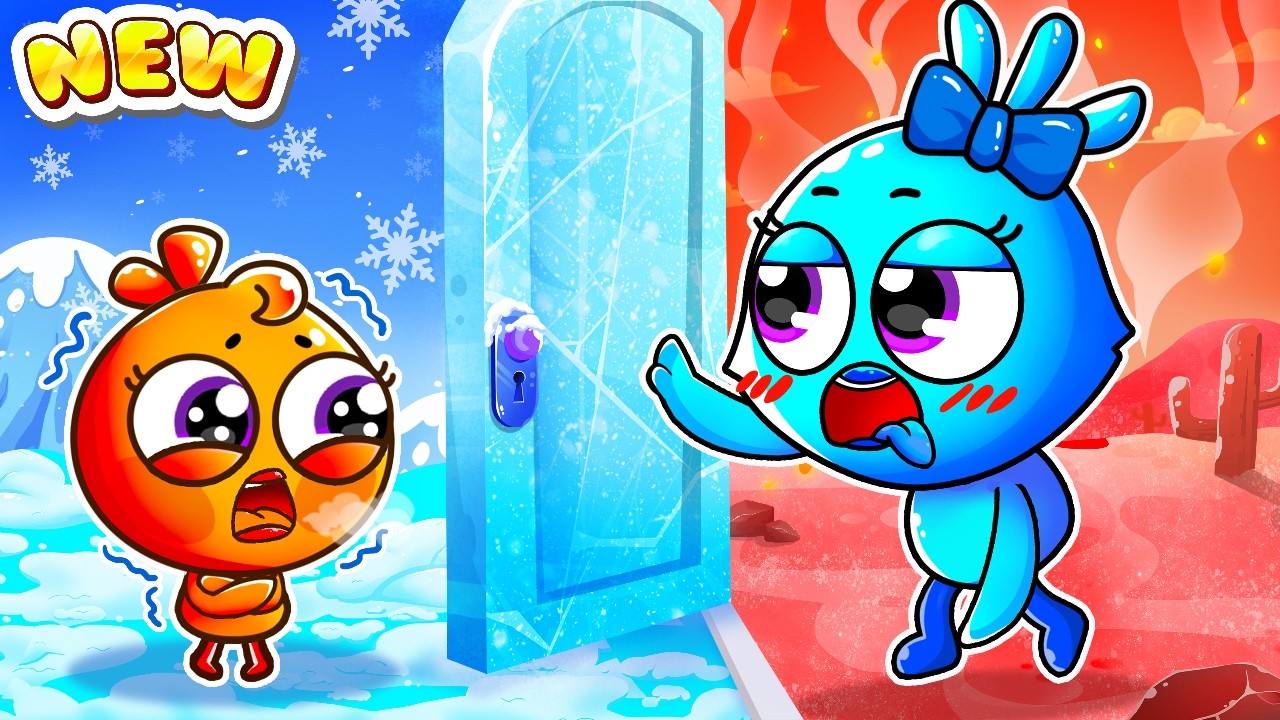 Learn Colors with Escape Room | Hot vs Cold Challenge +More Nursery Rhymes&Kids Songs by Lamba Lamby