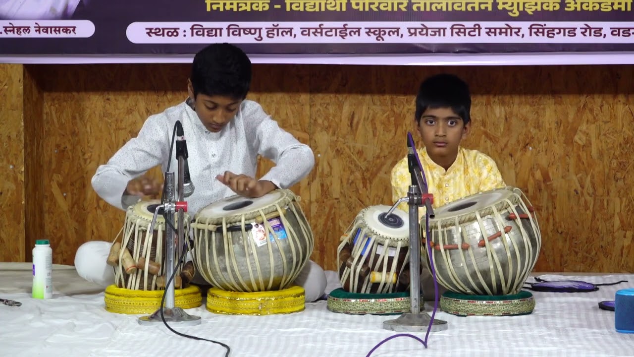 Aayush Kale & Aayush Kulkarni - 2025 Annual Gathering, Talavartan Music Academy
