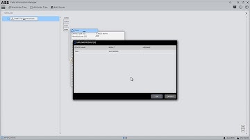 Read field device data and save as offline - ABB Field Information Manager