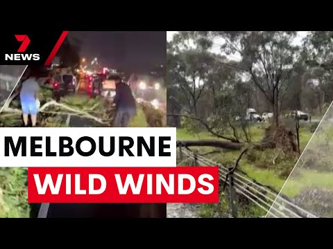 Melbourne's terrifying windstorm