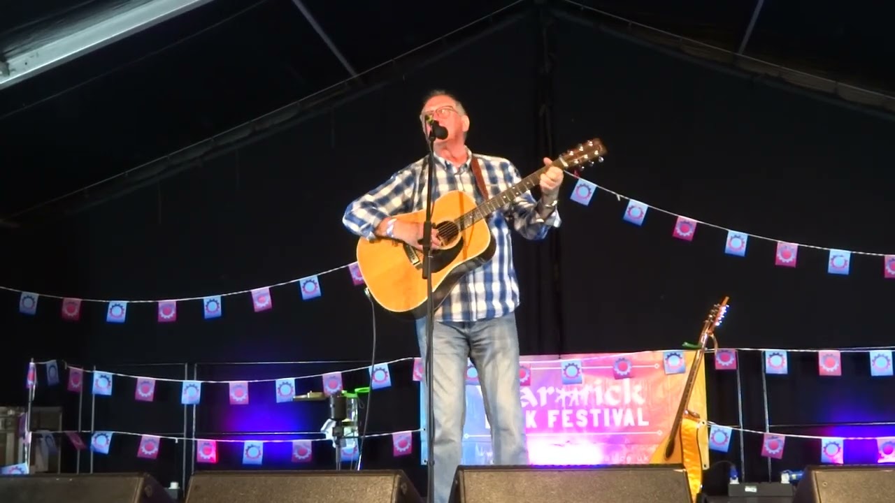 Cold On The Water by Colin Pitts at Warwick Folk Festival Avon Stage,  July 2025