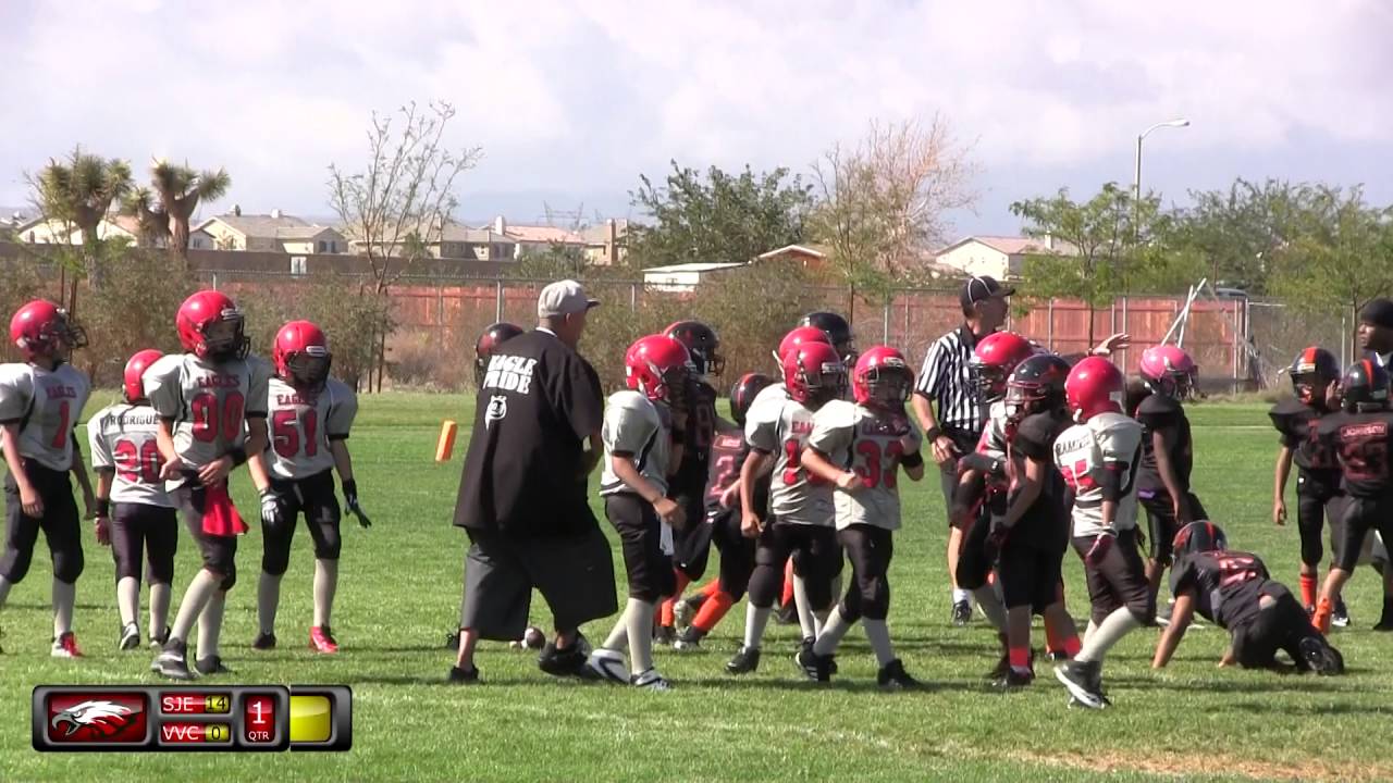 San Jacinto Eagles vs VictorVille Cowboys (2014 Micro's) YouTube