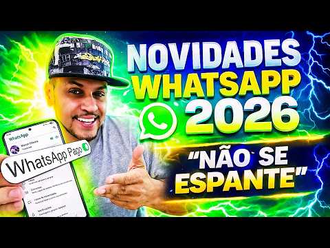 😱 QUE LOUCURA! NOVAS FUNÇÕES DO WHATSAPP 2026 QUE VOCÊ PRECISA VER AGORA 🔥