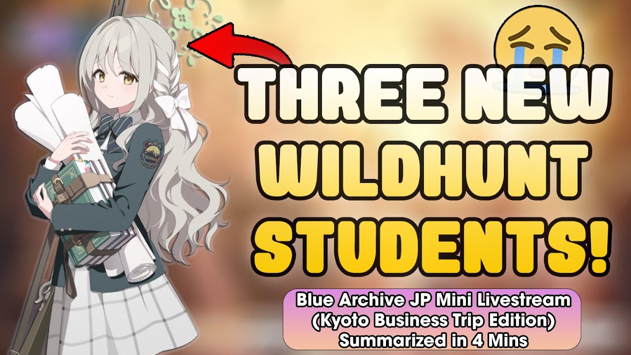 Blue Archive JP Mini Livestream (20 September) Summary in 4 Minutes