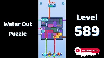 Water Out Puzzle Level 589 Walkthrough 💧 | Step-by-Step Solution | SolutionGuruji
