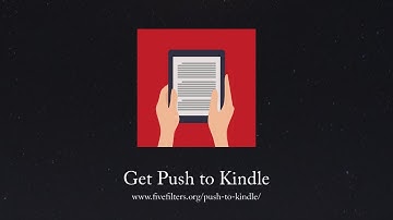 Push to Kindle