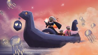 Gondola Ride Coloring Page - Timelapse | Sky: Children of the Light fanart by CactusFlowerSky 183 views 1 month ago 2 minutes, 47 seconds