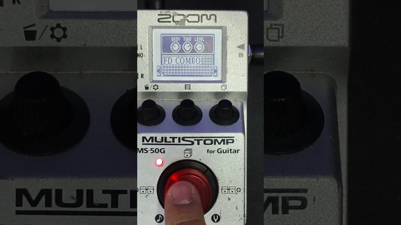 ZOOM MS50G Clean tone preset | Direct input | Tagalog