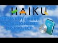 This Is Not Linux! HAIKU (BeOS)