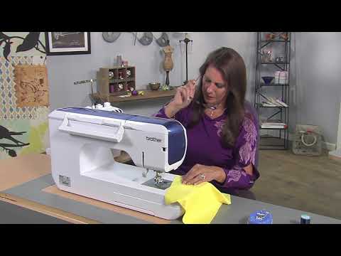 Combine a sports bra and tank with ribbed trim on It’s Sew Easy with Angela Wolf. (2005-1)