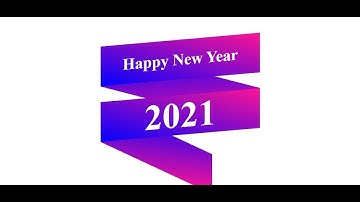 Happy new year 2021 ANIMATION HTML and CSS