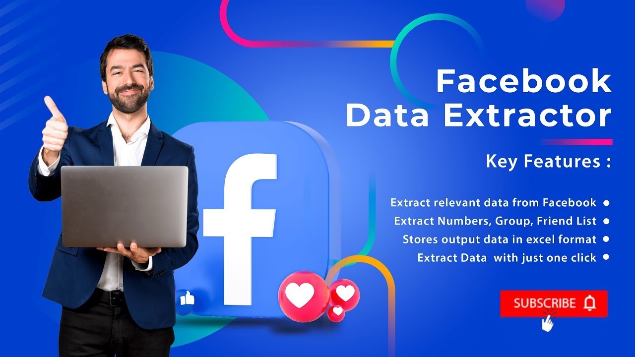 Facebook Leads Extractor Facebook Data Extractor For Marketing - YouTube