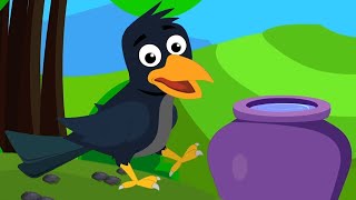 Ek Kauwa Pyaasa tha Poem - 3D Animation Hindi Nursery Rhymes for Children with Lyrics| multi rhymes screenshot 3