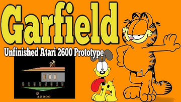 Garfield - Garfield on the Run (Unfinished Atari 2600 Prototype)