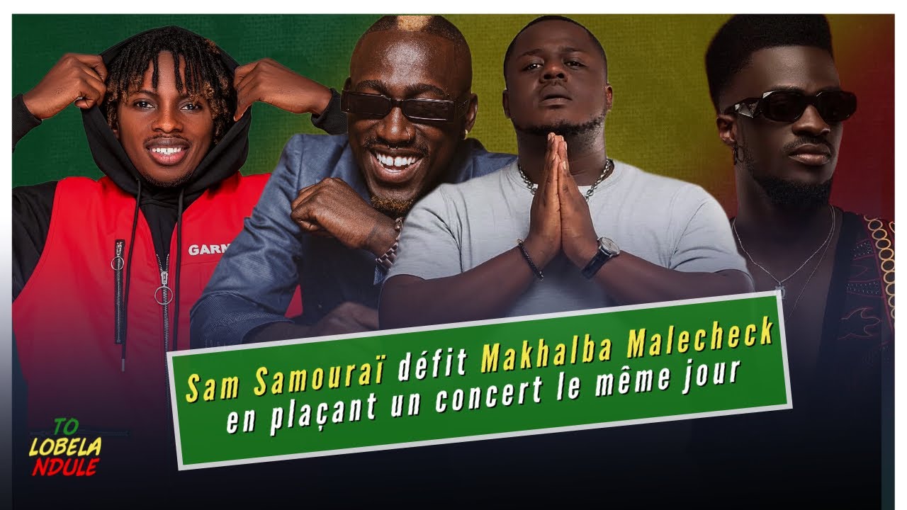 Sam Samouraï défit Makhalba Malecheck en plaçant un concert le même jour, Suspect et P.Maestro