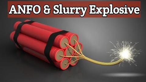ANFO & Slurry Explosive || Opencast Explosives || Use ? Properties? Important for WCL MS Exam