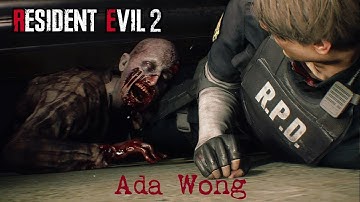 Resident Evil 2 (Remake) Leon A Walkthrough Ada Wong