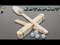 Do it yourself - How to make a DIY ice cream stick CATAPULT. Weapon made from sticks.
