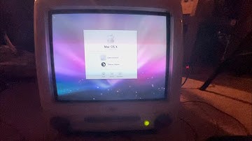 2000 Indigo iMac G3 Booting to OS X Tiger