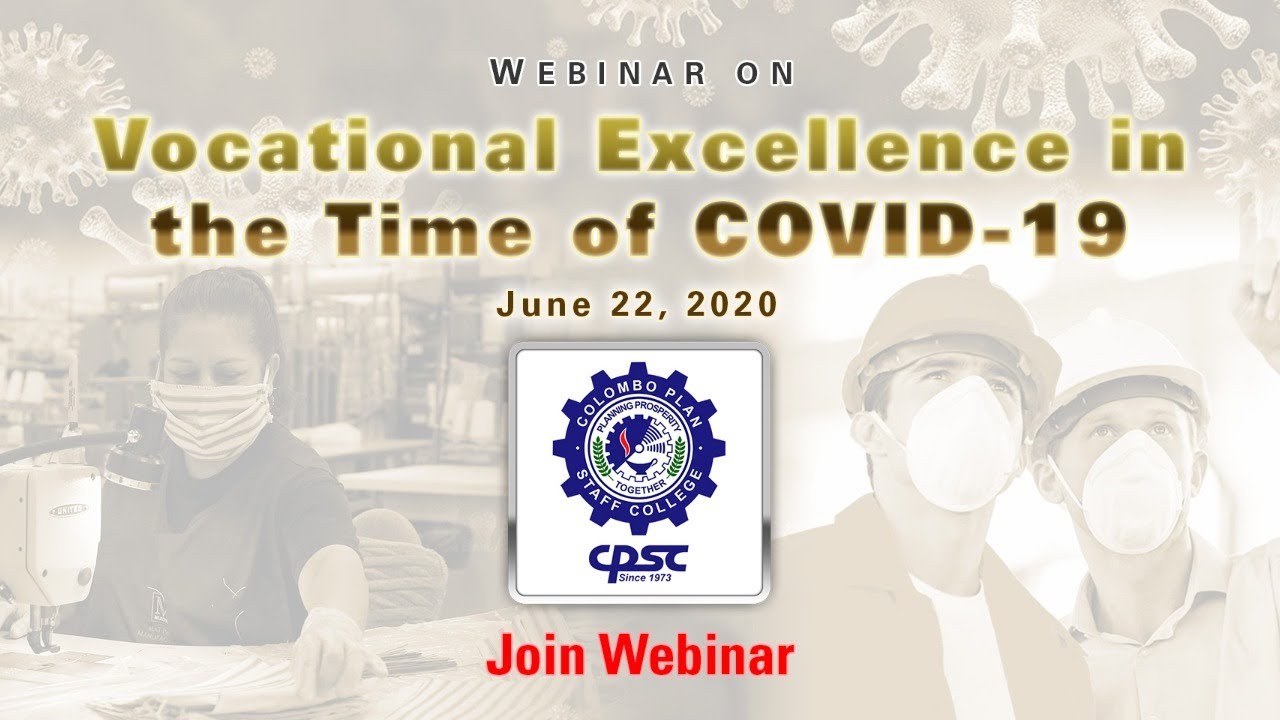 Webinar on Vocational Excellence in the Time of COVID-19