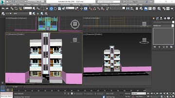 3ds Max House Modeling Bangla Tutorial | Shadin Creative Design