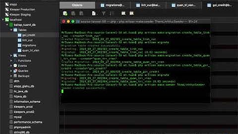 [Laravel] Migration - Seeding