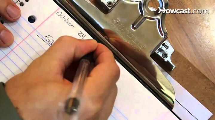 How to Take Minutes at a Business Meeting