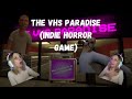 The VHS Paradise - Short Indie Horror Game | All Endings (They are stealing from the WRONG store!!!)