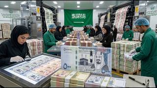 Inside Saudi Arabias Money Factory How Saudi Riyals Are Made? Full Process
