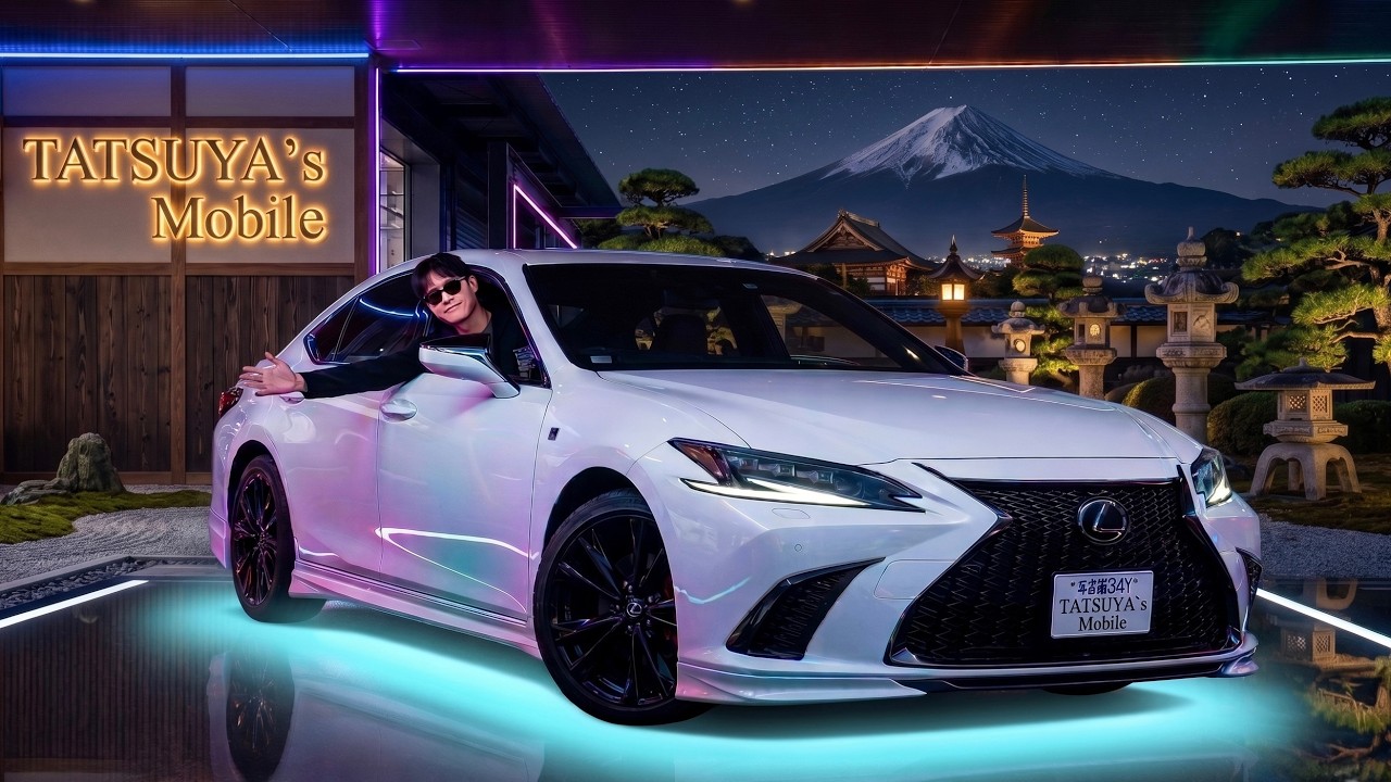 【試乗】LEXUS ES 300h (F SPORT) 中期型を忖度なしレビュー!ラグジュアリー×スポーツの走りが正直〇〇だった件