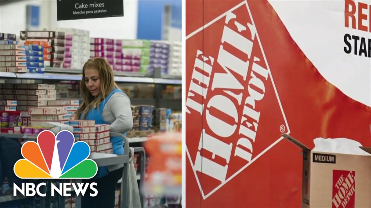 Markets tumble after Home Depot and Walmart brace for consumer slowdown