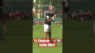 Celebrity Alabama QBs were throwing bombs at practice today 🏈💣🐘 #RollTide Profile