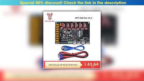 Get BIGTREETECH SKR PRO V1.2 32Bit Control Board 3D Printer Parts SKR V1.3 RAMPS 1.4 A4988 TMC2208•