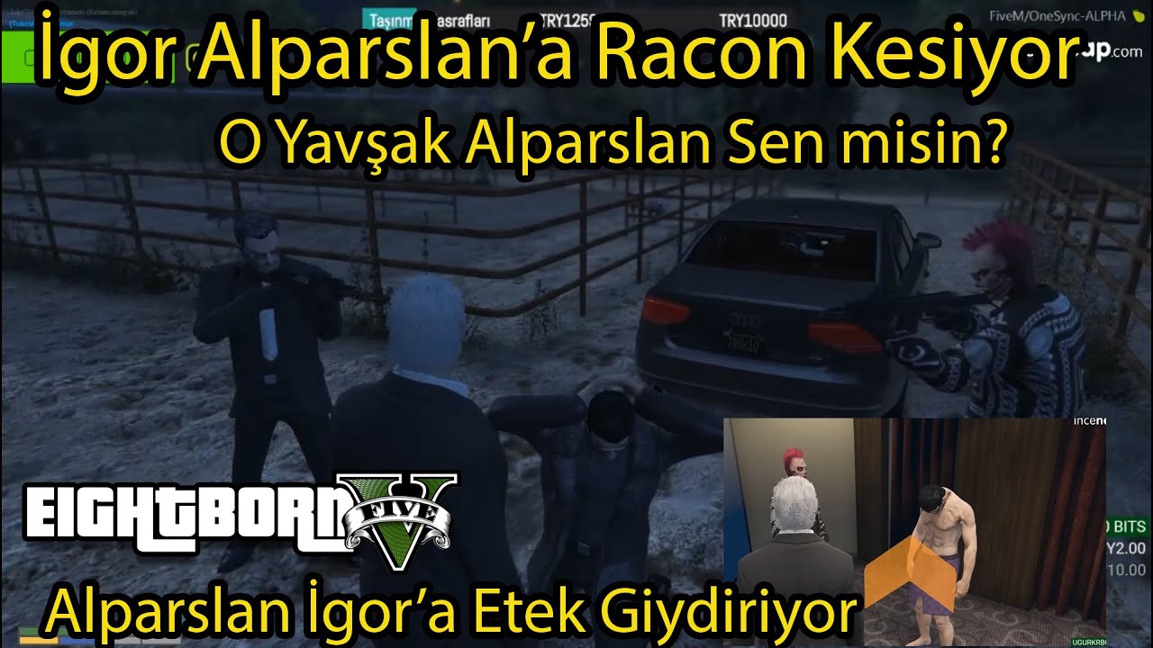 İgor Alparslan'a Kafa Tutuyor - Alparslan İgor'a Mor Etek Giydiriyor - EightbornV Komik Anlar(part1)