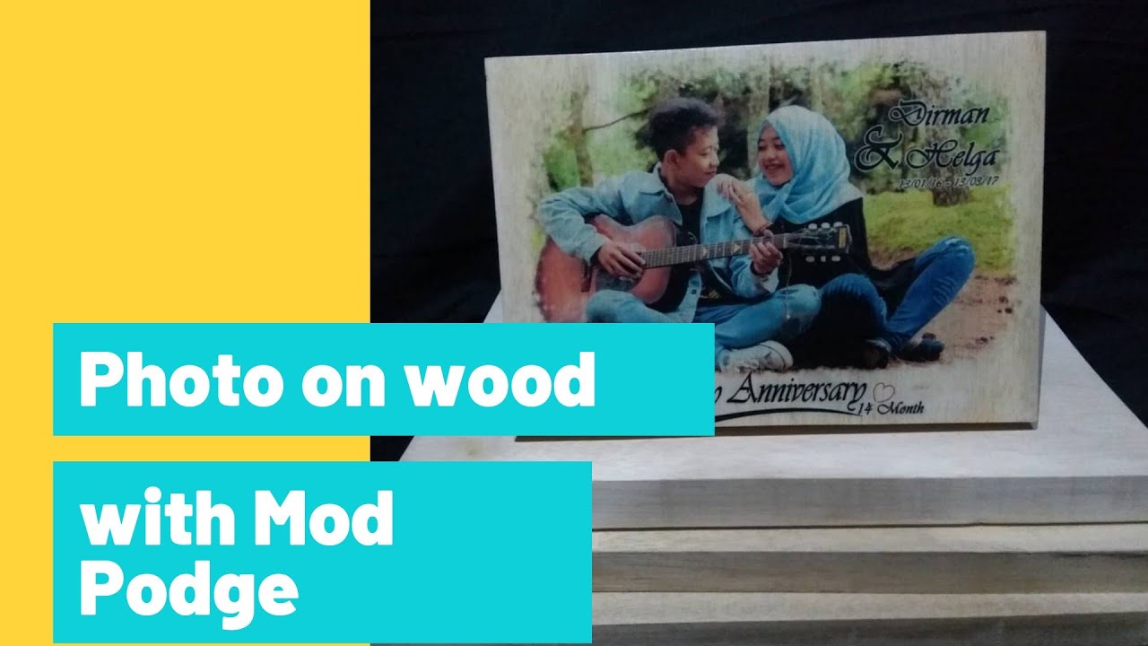  Cara  Transfer Foto Ke Kayu  atau Membuat  Photo on wood 